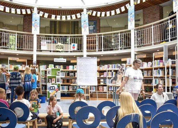 Zeitungsartikel in der Kreiszeitung Rotenburg über ROBI Sommerleseclub 2025