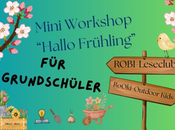 Am 17. März laden wir zu unserem Mini-Workshop „Hallo Frühling“ ein