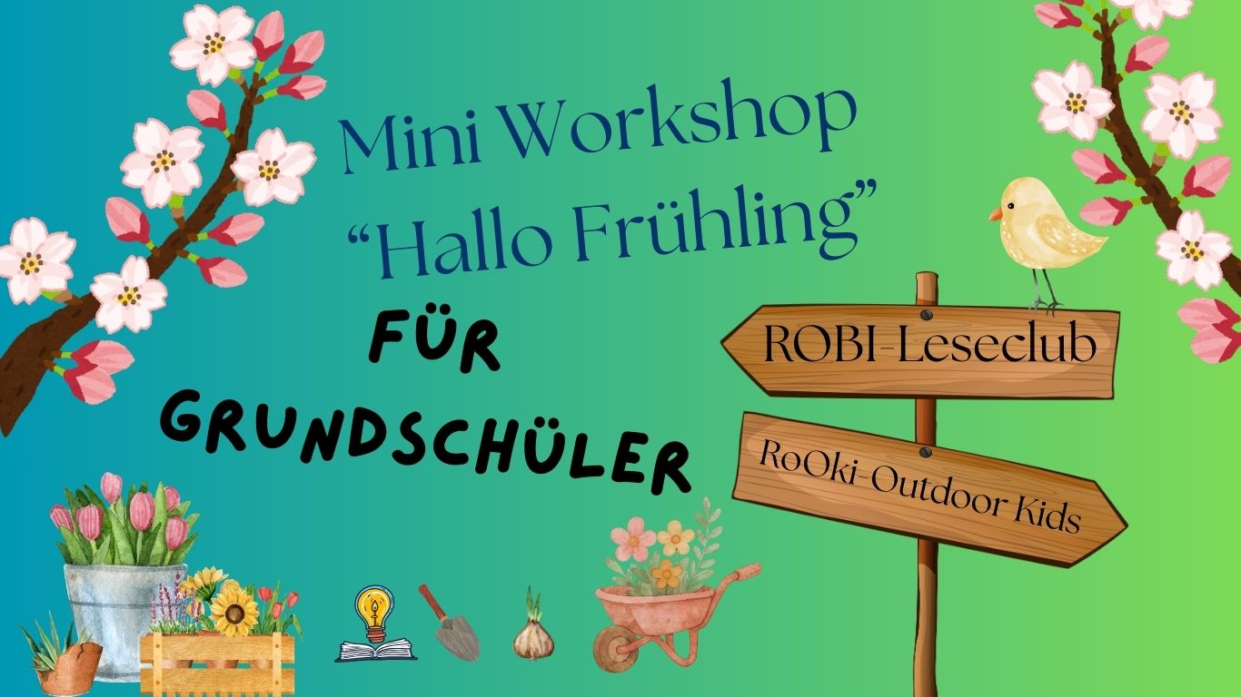 Am 17. März laden wir zu unserem Mini-Workshop „Hallo Frühling“ ein