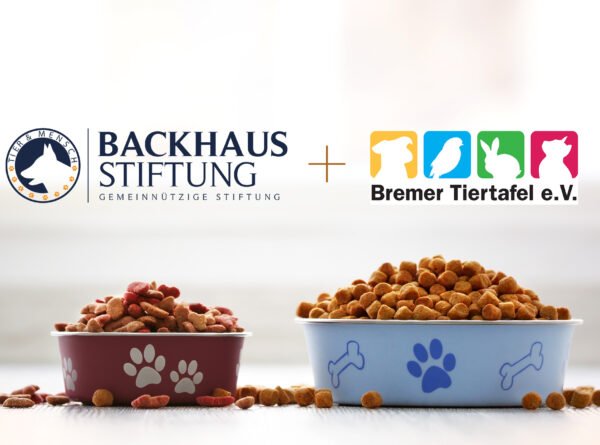 Backhaus Stiftung wird Fördermitglied bei Bremer Tiertafel e.V.