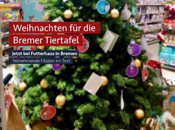 Weihnachten für die Bremer Tiertafel e.V.